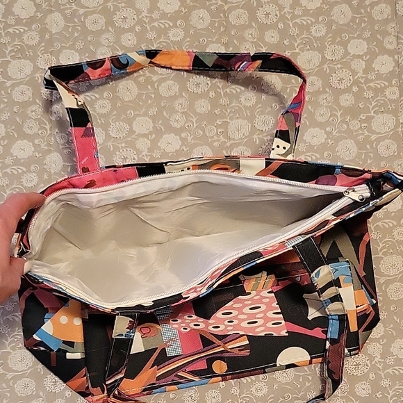 NEW Fancy Stylish Ladies on a Colorful Tote Bag, Beach or Travel! - Picture 7 of 13